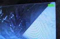 레인지후드 주름관 내부 내시경 카메라 촬영(신청인 제출)